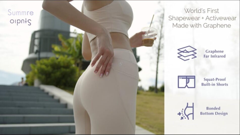 12in1 Graphene Activewear + Shapewear Backercrew