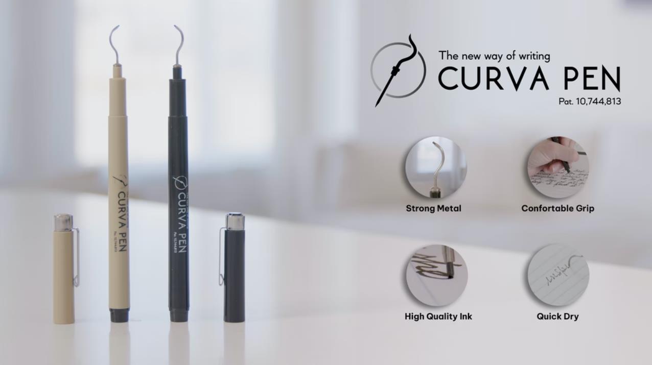 Curva Pen: The New Way Of Writing! - Backercrew