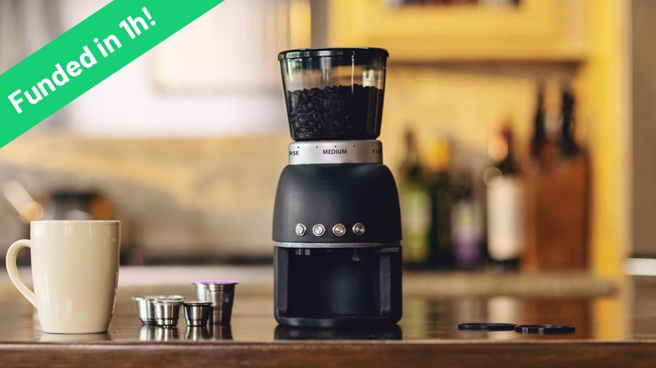 PODMKR Grind your own Coffee Pods Backercrew