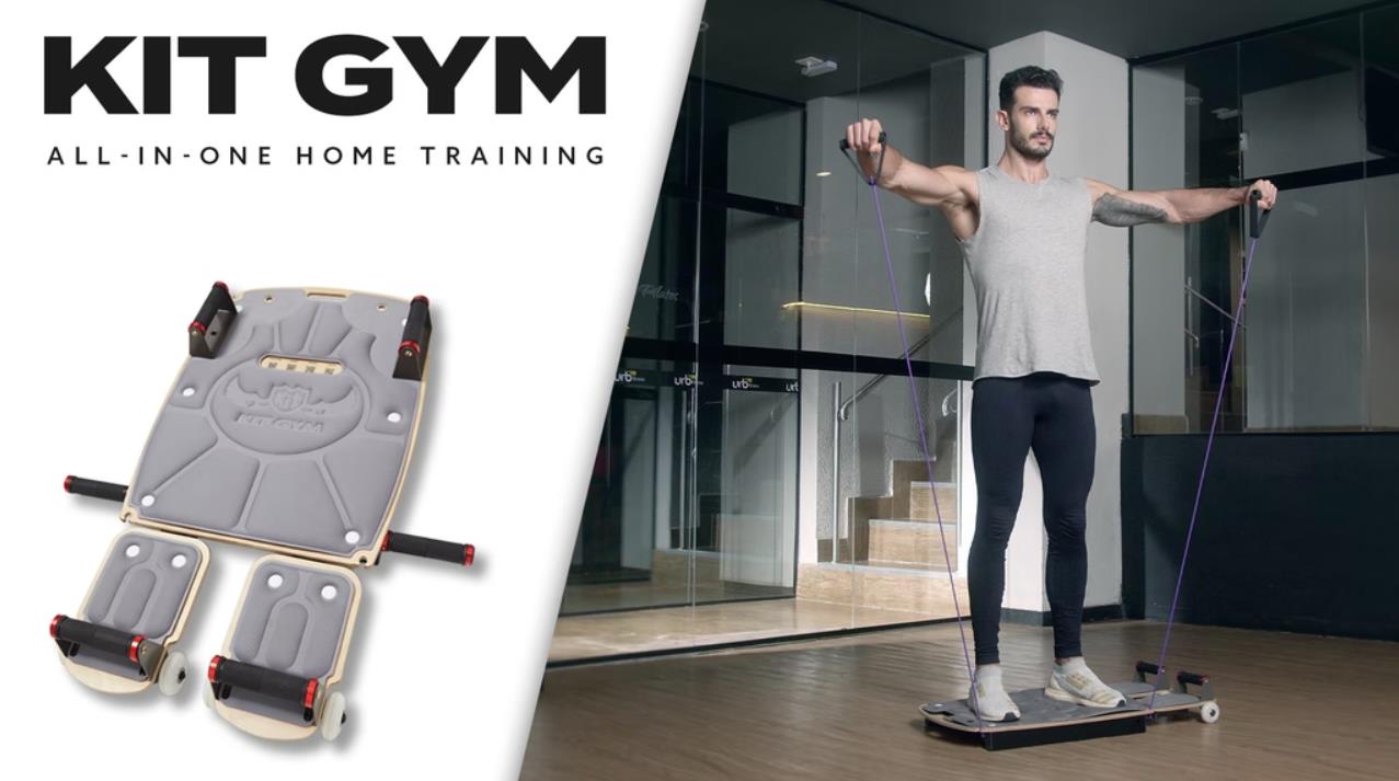 KIT GYM: Perform 100+ Workouts Anytime, Anywhere 💪 - Backercrew