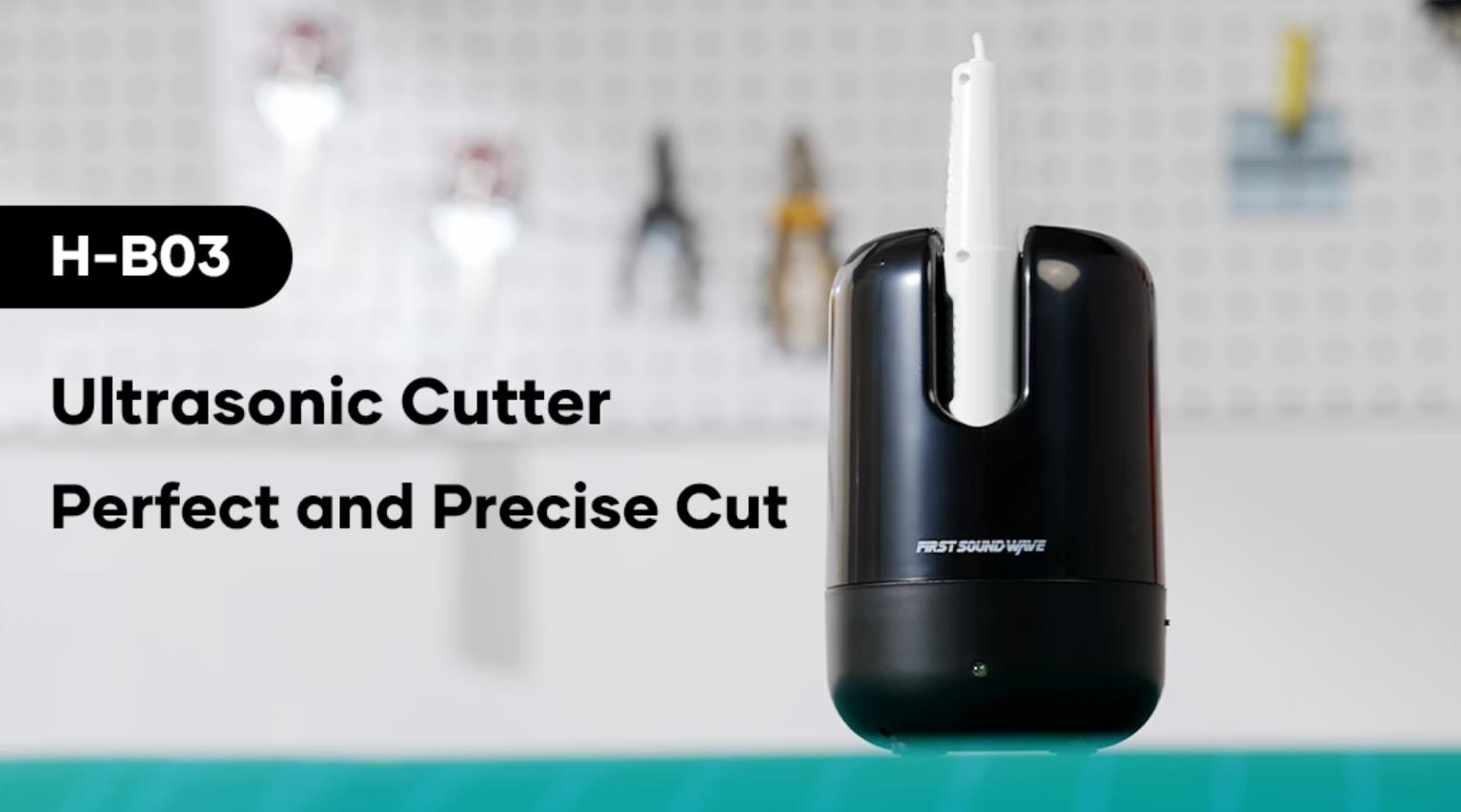 HB03 Premium Ultrasonic Cutter Perfect and Precise Cut Backercrew