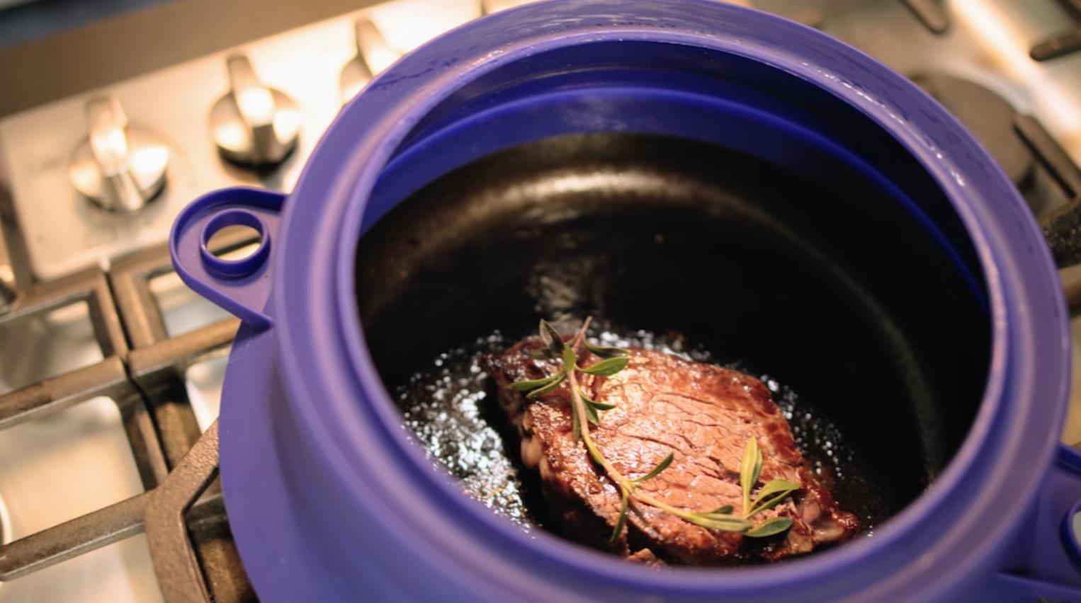 SplatterDōm: Splatter Protector for Less Mess While Cooking Backercrew