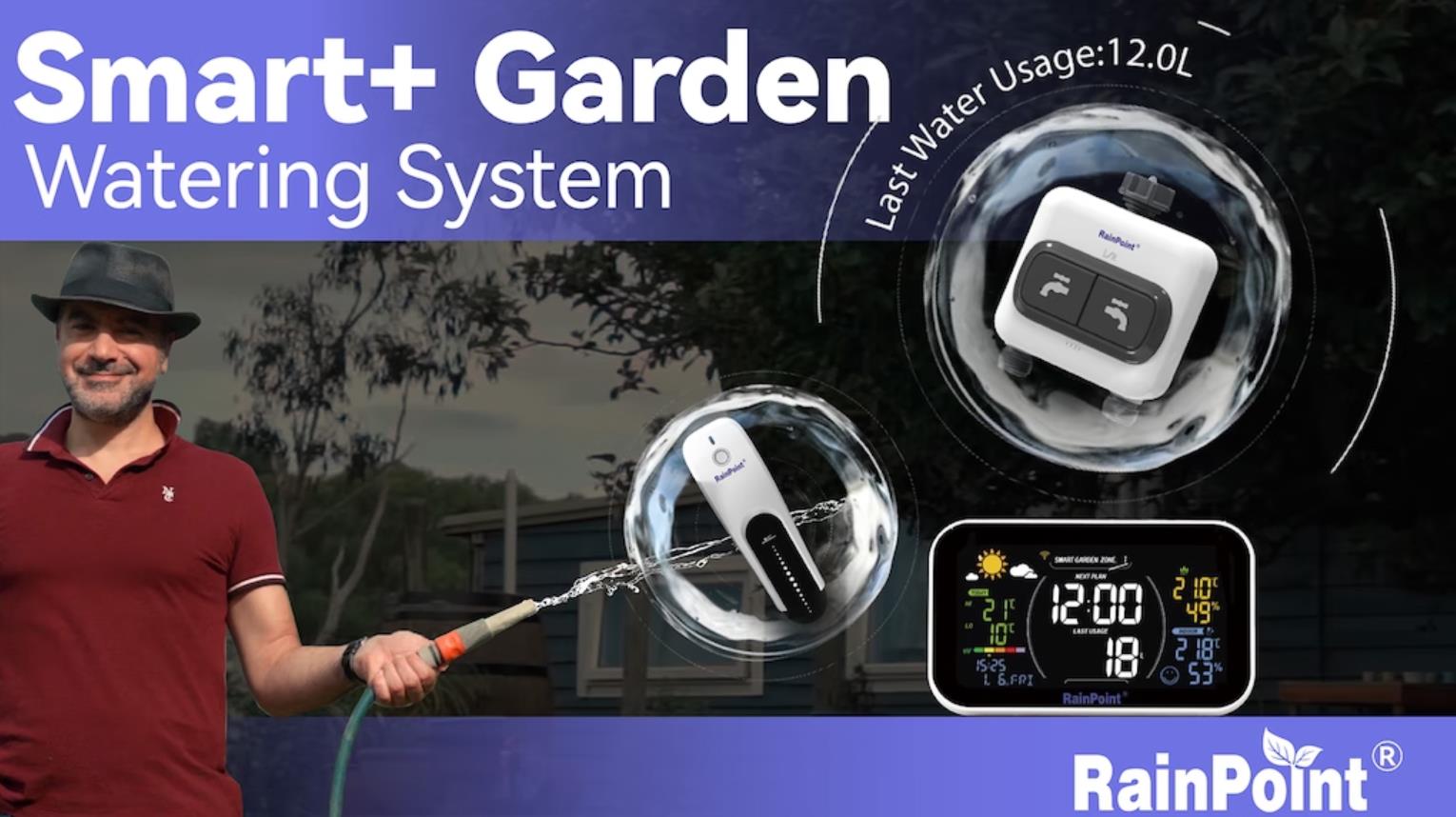 Smart + Pool Thermometer Model No: HCS528+HCS015 – RainPoint Irrigation