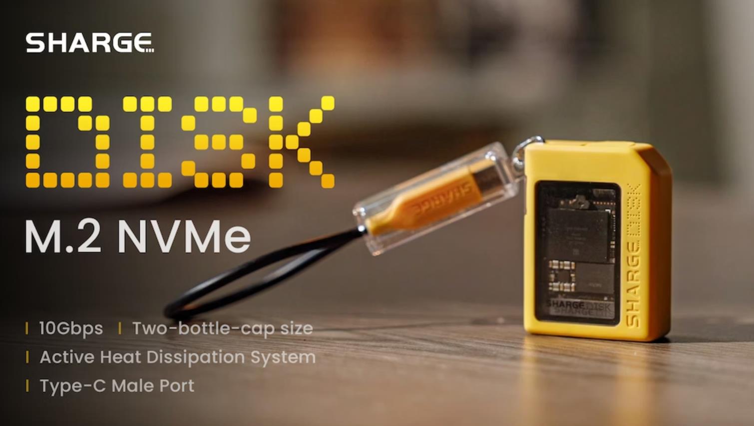 SHARGE Disk 丨The ultimate storage solution for EDC device - Backercrew