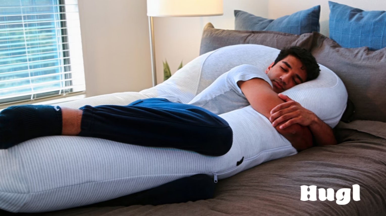 Hugl The Giant, Cooling and SleepInducing Body Pillow Backercrew