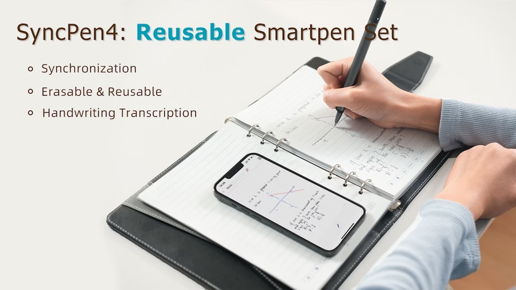 SyncPen 4 – NEWYES 4th Generation Reusable Smartpen Set - Backercrew